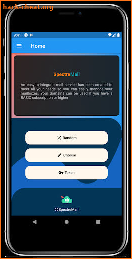 SpectreMail: Your Mail Manager screenshot