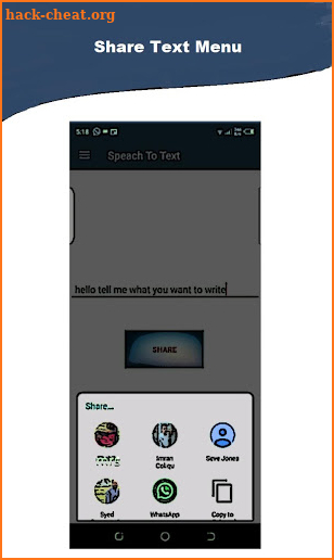 Speech To Text Converter-Voice Typing App- 2020 screenshot