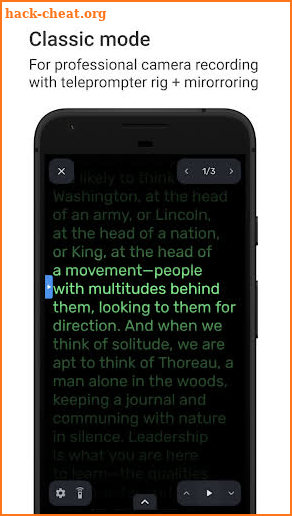 SpeechWay - 3 in 1 Teleprompter screenshot