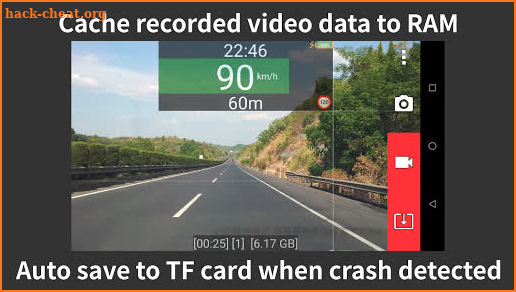 Speed Alarm & Dashcam screenshot