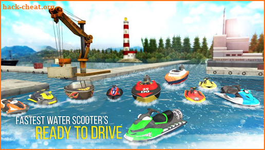 Speed Boat Racing Simulator 3D screenshot