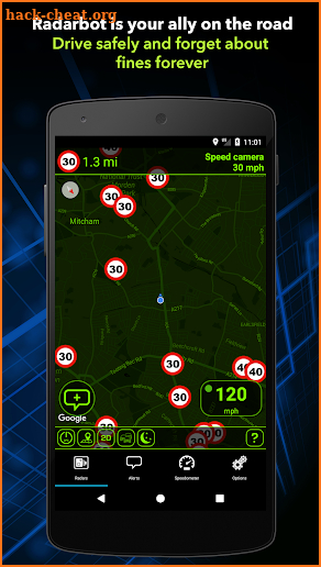 Speed Camera Detector Free screenshot