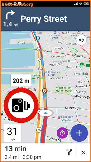 Speed Cameras Radar NAVIGATOR screenshot