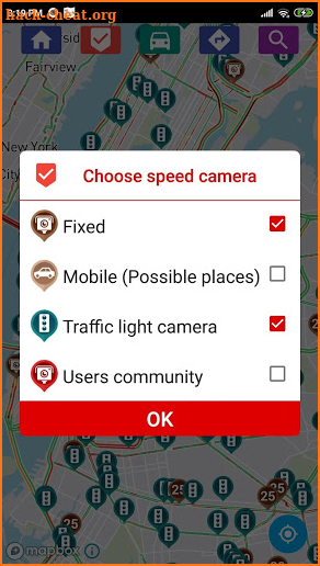 Speed Cameras Radar NAVIGATOR screenshot