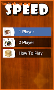 Speed Card Game (Spit Slam) screenshot