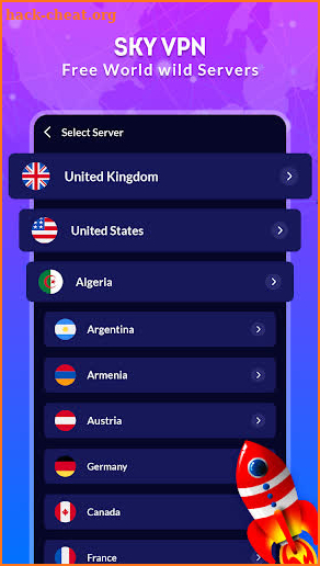 Speed VPN : Power VPN - Fast Secure VPN Proxy screenshot