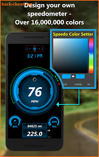 Speedometer & Odometer - TripMaster Car and Bike screenshot