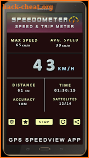 Speedometer For Car & Bike: GPS Speed & Trip Meter screenshot