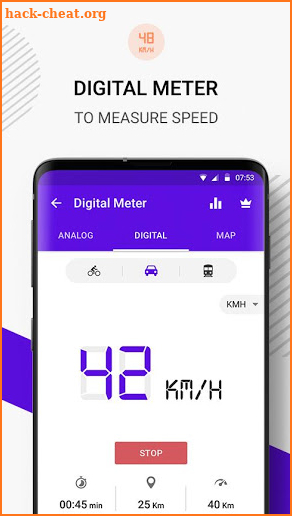 Speedometer - GPS Speed Tracker & Odometer App screenshot