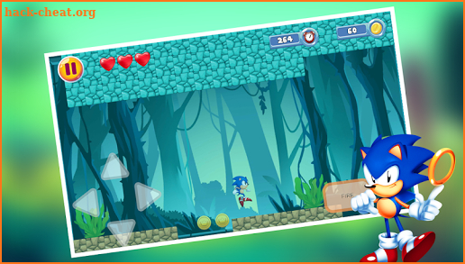 Speedy Blue Sonic Adventure New World screenshot