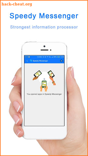 speedy messenger screenshot