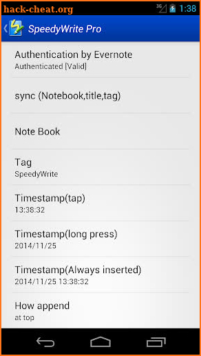 SpeedyWrite Pro screenshot