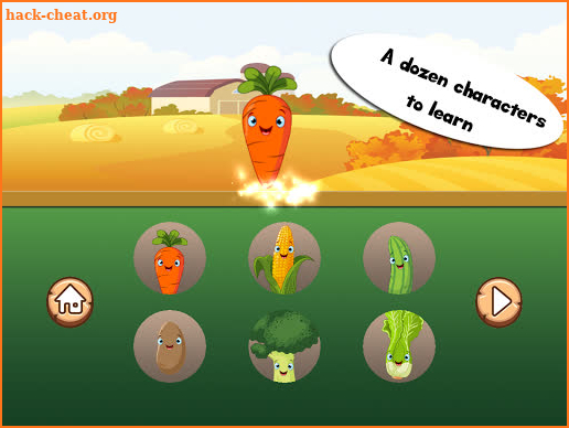 Spell & Play: Vegetable Friends screenshot