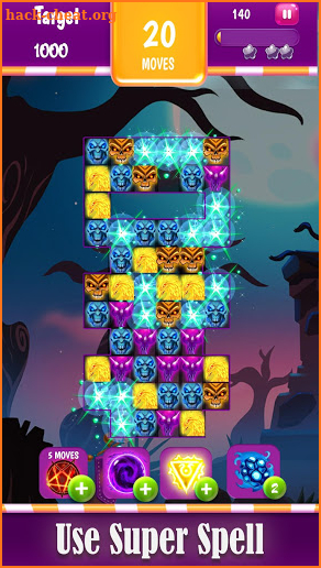 Spell Crush: 2020 Match 3 Free Puzzle Game screenshot