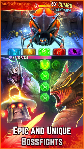 Spellblade: Match-3 Puzzle RPG screenshot