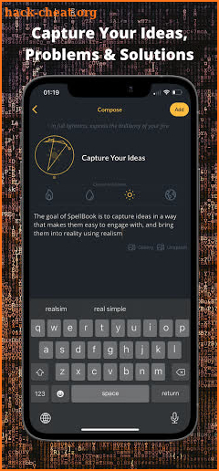 SpellBook - Reverse Social Media - Private Feed screenshot