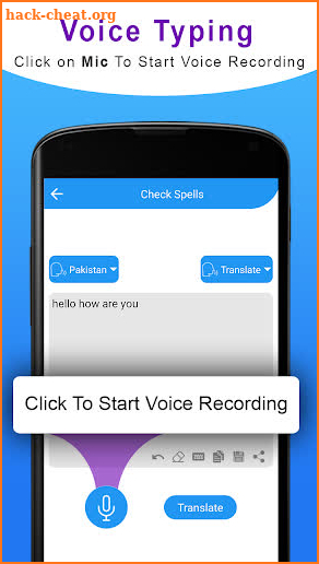 Spelling & Pronunciation Checker - Voice Translate screenshot