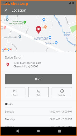 Spice Salon Cherry Hill screenshot