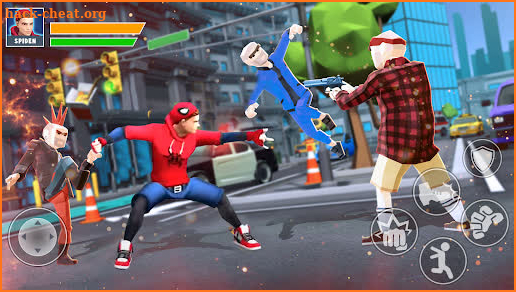 Spider Fighter: Hero vs Gangs screenshot