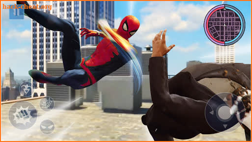 Spider Hero Rope Man Miles Morales screenshot