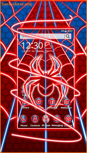 Spider, Hero Theme & Live Wallpaper screenshot