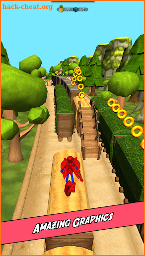 Spider-Hog Hedgehog Dash screenshot