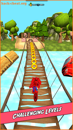 Spider-Hog Hedgehog Dash screenshot