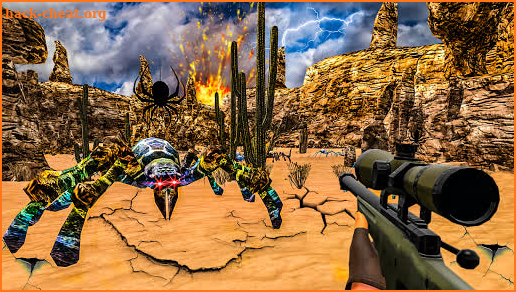 Spider Hunter Assassin Game screenshot