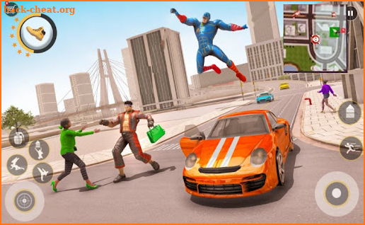 Spider iron Rope Man hero – Crime City Simulator screenshot