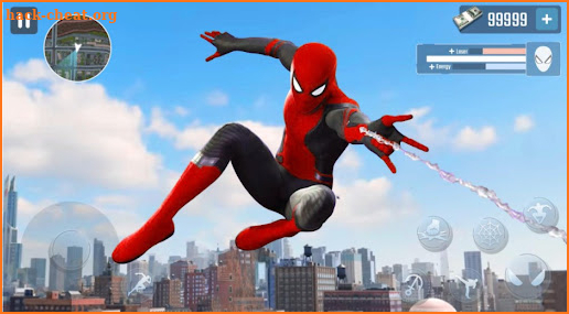 Spider Iron Super Rope Hero: Flying Fighting Games screenshot