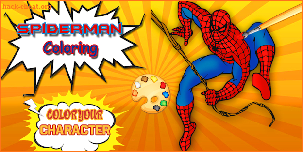 Spider-Man Coloring pages : Spider Games screenshot