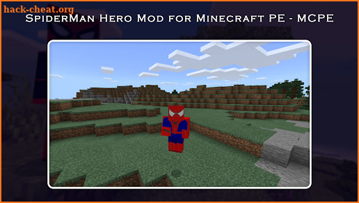 Spider-Man Hero Mod for Minecraft PE - MCPE screenshot