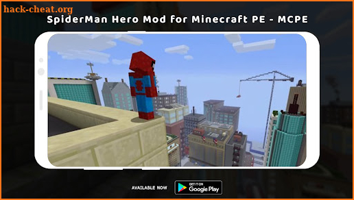 Spider Man mod for Minecraft screenshot