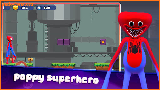 Spider Poppy Adventure Hero screenshot