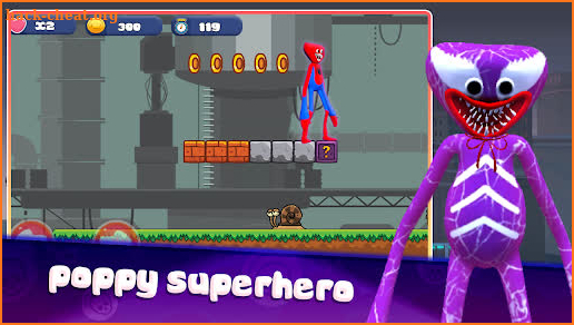 Spider Poppy Adventure Hero screenshot