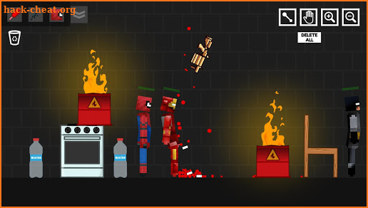 Spider Ragdoll Playground: Iron People screenshot