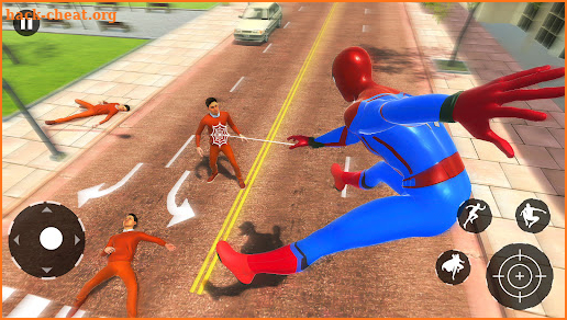 Spider Rescue Mission RopeHero screenshot