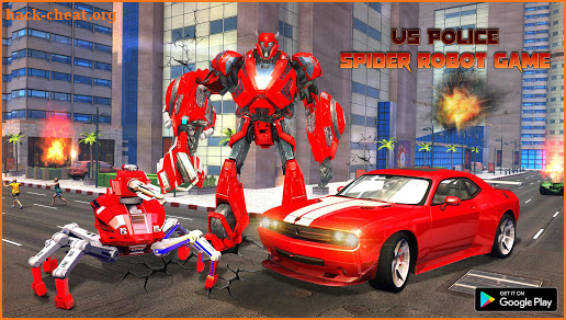 Spider Robot Car Game – Robot Transforming Games screenshot