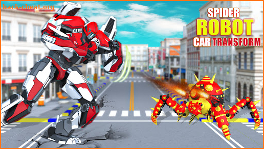 Spider Robot Car Transform: Robot Games 2021 screenshot