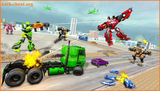 Spider Robot Game: Space Robot Transform Wars screenshot