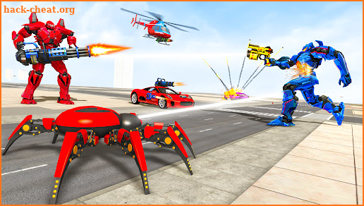 Spider Robot Games: Robot Car screenshot