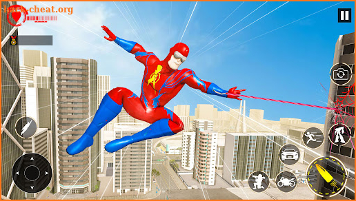 Spider Rope Hero Man 2021 - Flying Superhero Games screenshot