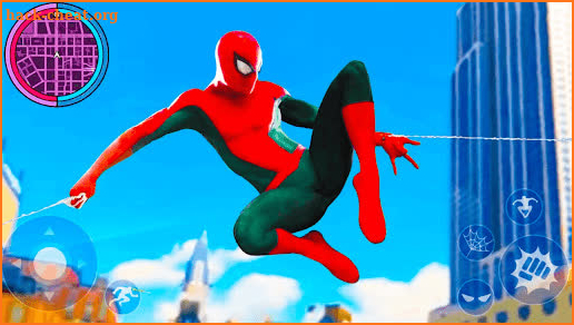 Spider Rope Hero Man Wallpaper screenshot