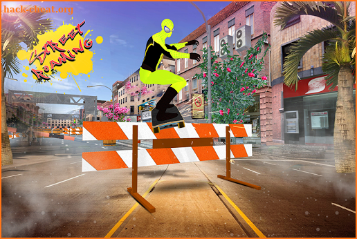 Spider Skating Boy City Hero screenshot