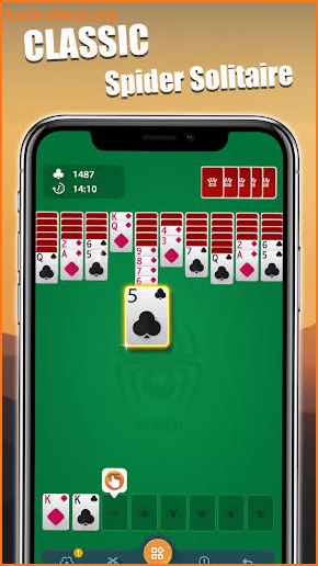 Spider Solitaire screenshot