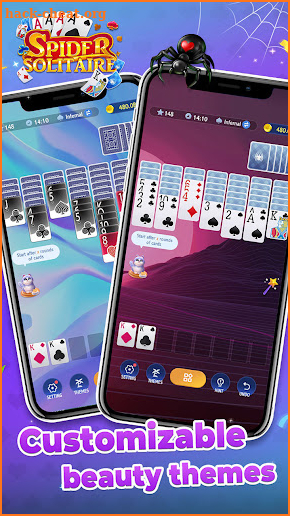 Spider Solitaire screenshot