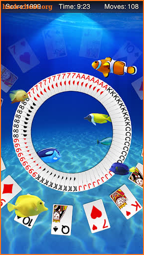 Spider Solitaire screenshot