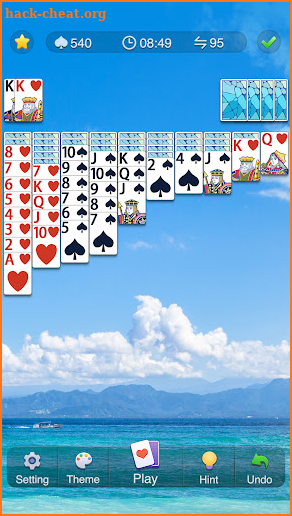 Spider Solitaire screenshot