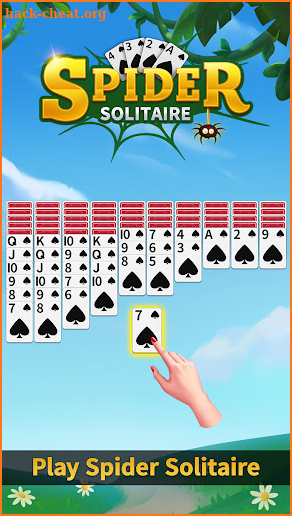 Spider Solitaire screenshot