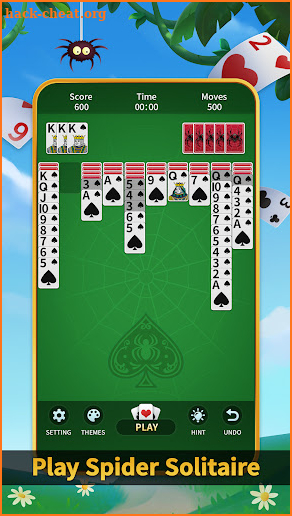 Spider Solitaire screenshot